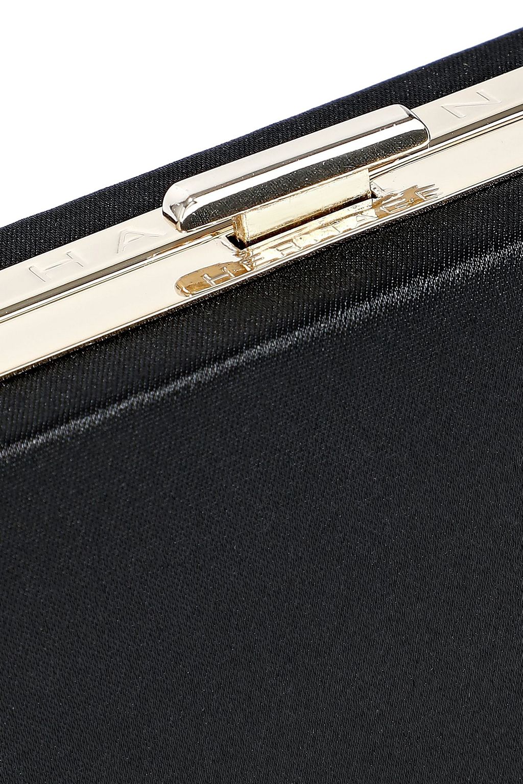 HALSTON Satin box clutch