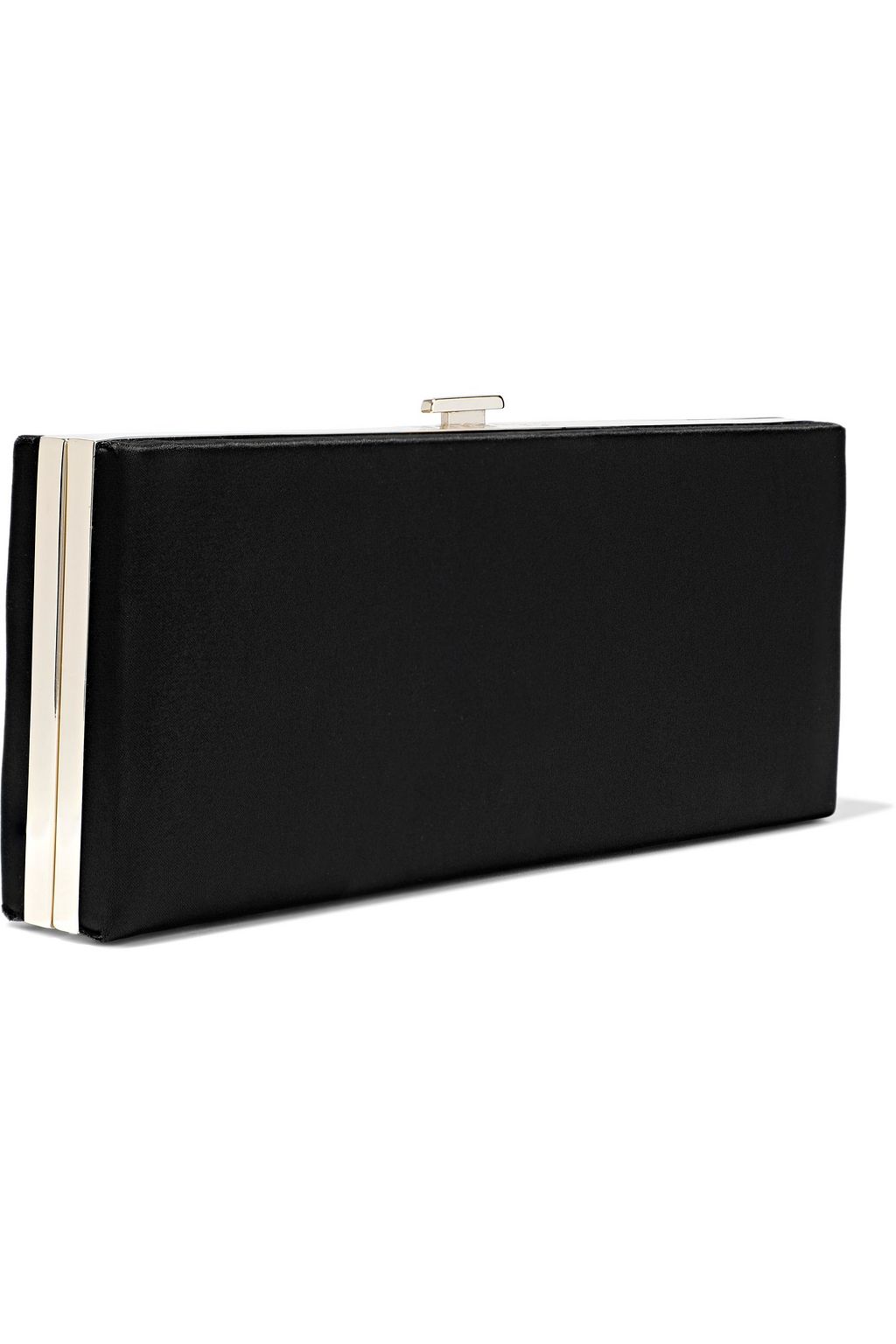 HALSTON Satin box clutch