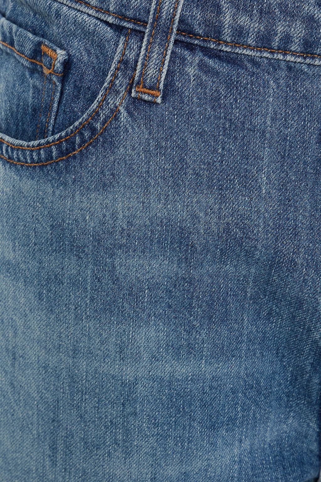 J BRAND Distressed faded boyfriend jeans