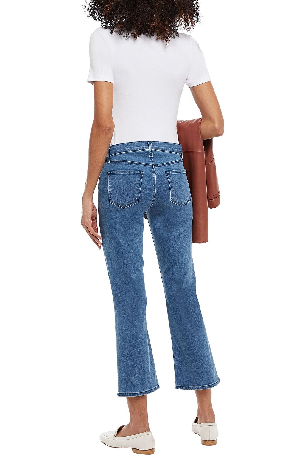J BRAND High-rise kick-flare jeans