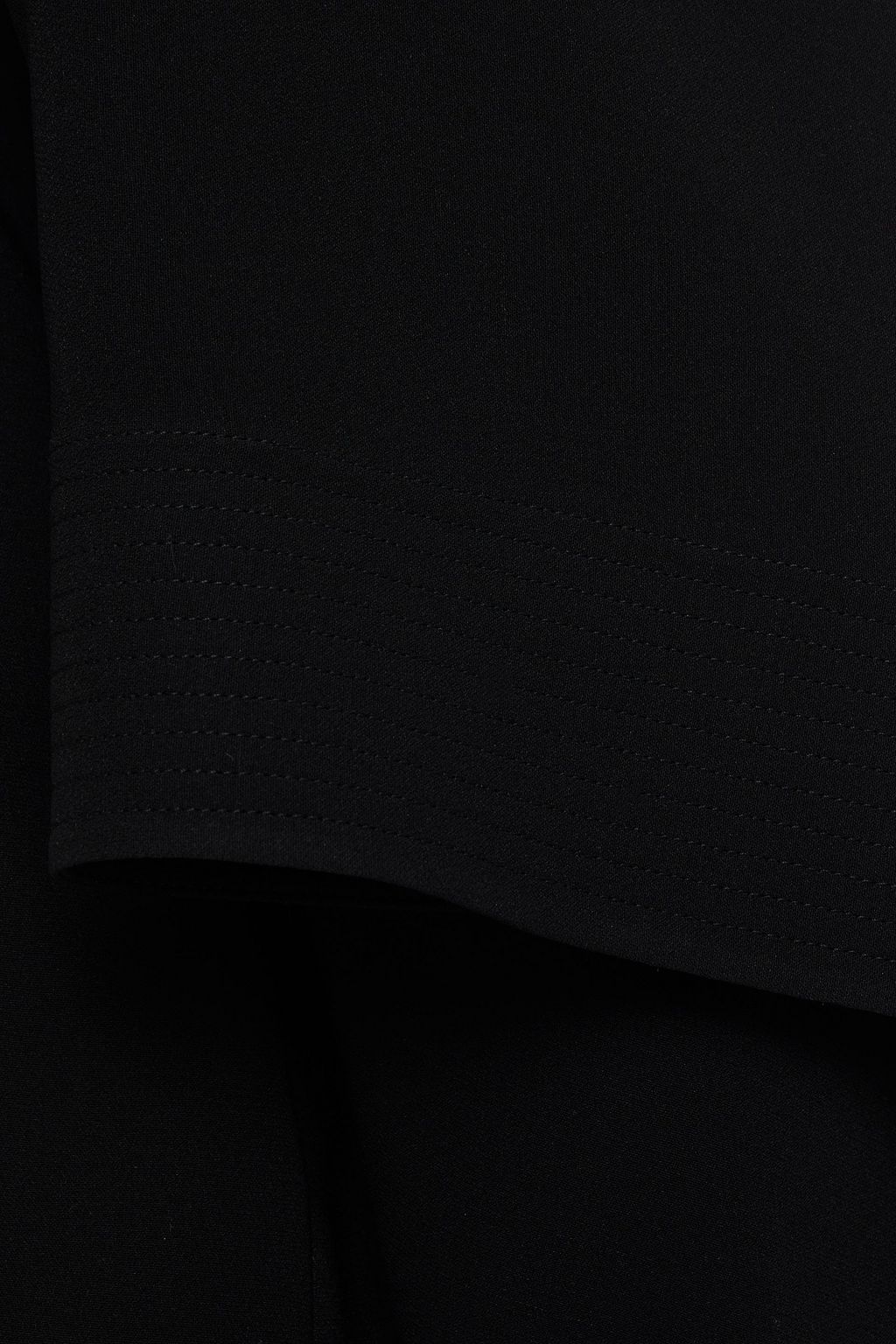 OSCAR DE LA RENTA Cutout silk-blend blouse