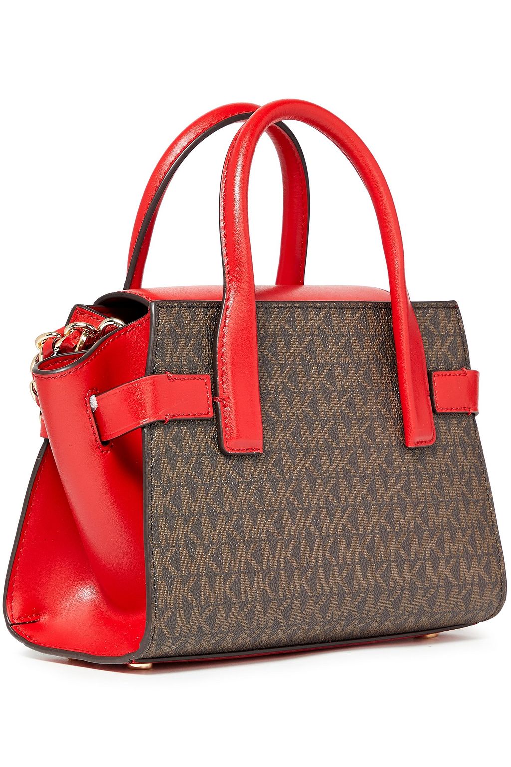 MICHAEL MICHAEL KORS ロゴプリントフェイクレザー トートバッグ