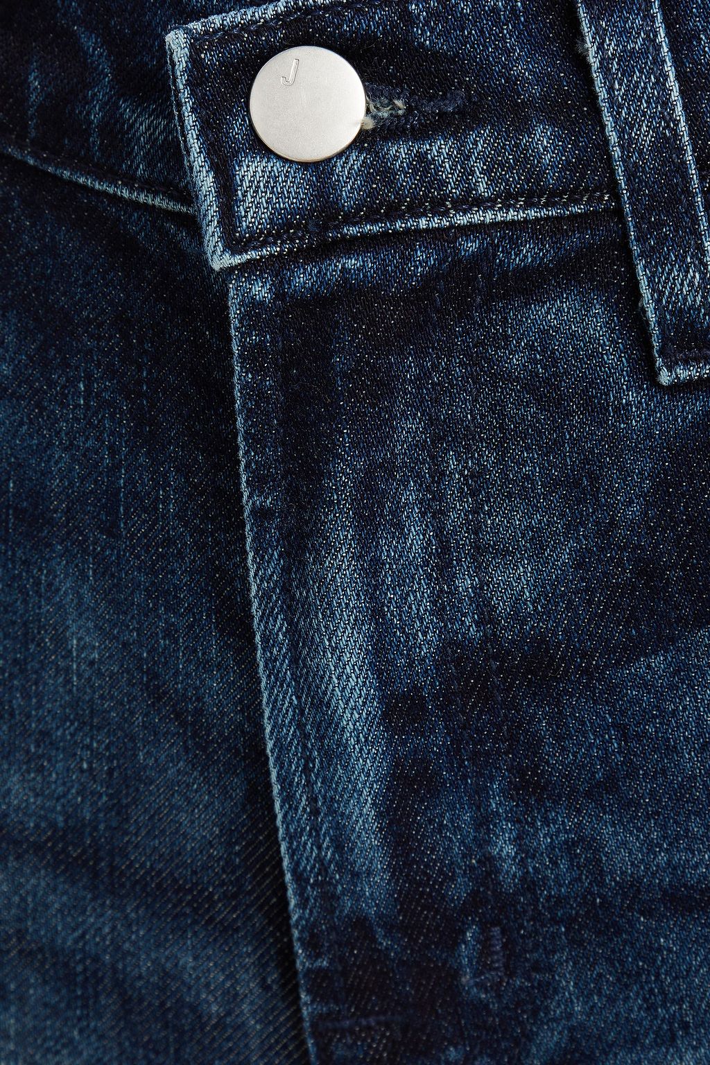 J BRAND Faded high-rise slim-leg jeans