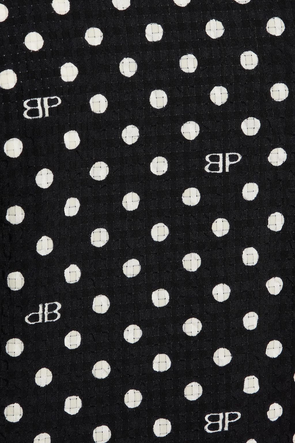 BAUM UND PFERDGARTEN Aidine polka-dot jacquard mini dress