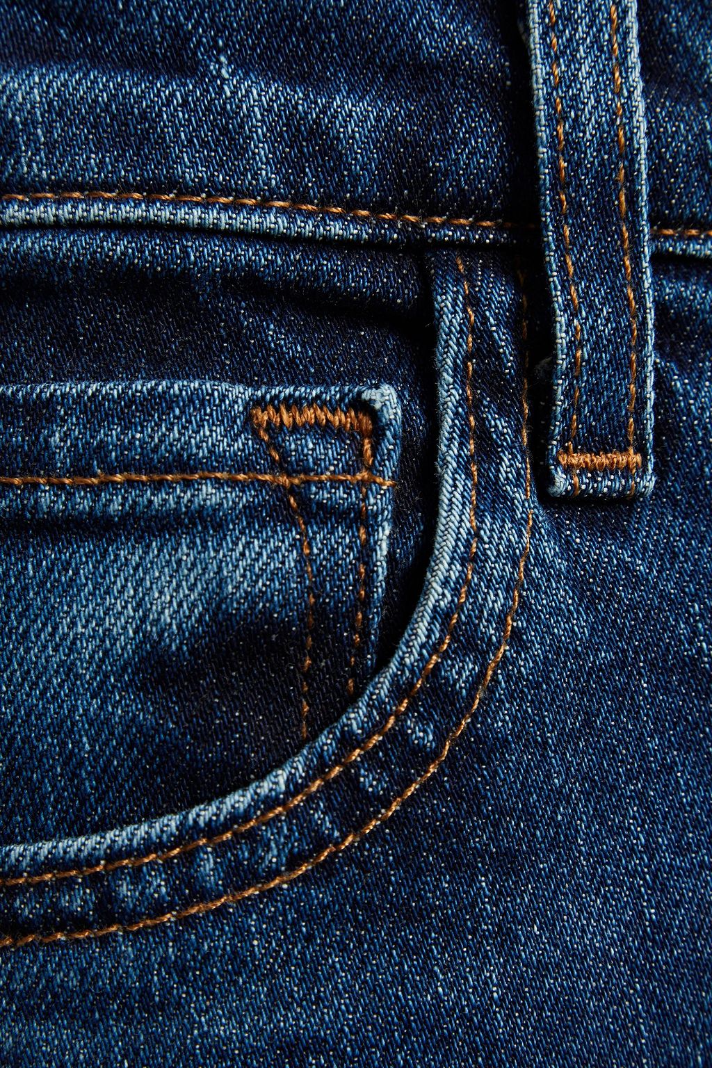J BRAND Faded high-rise skinny jeans