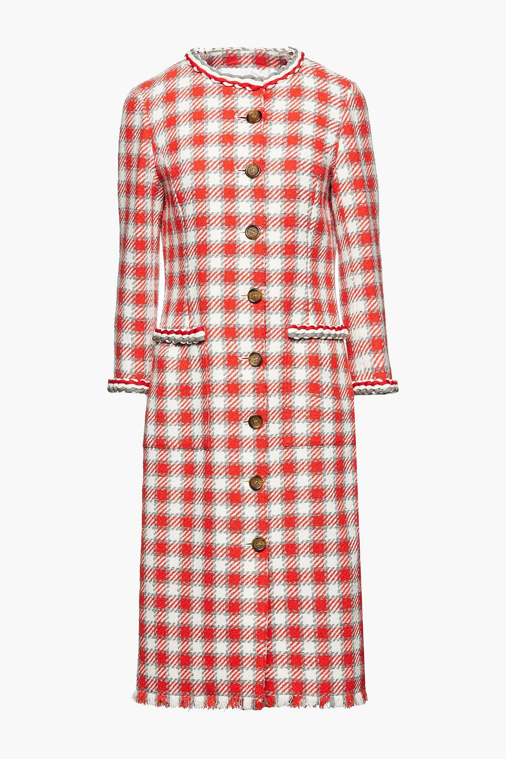 somerset checked coat