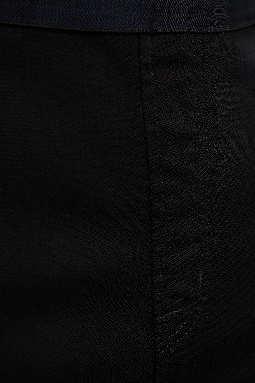 J BRAND Dellah satin-trimmed high-rise skinny jeans