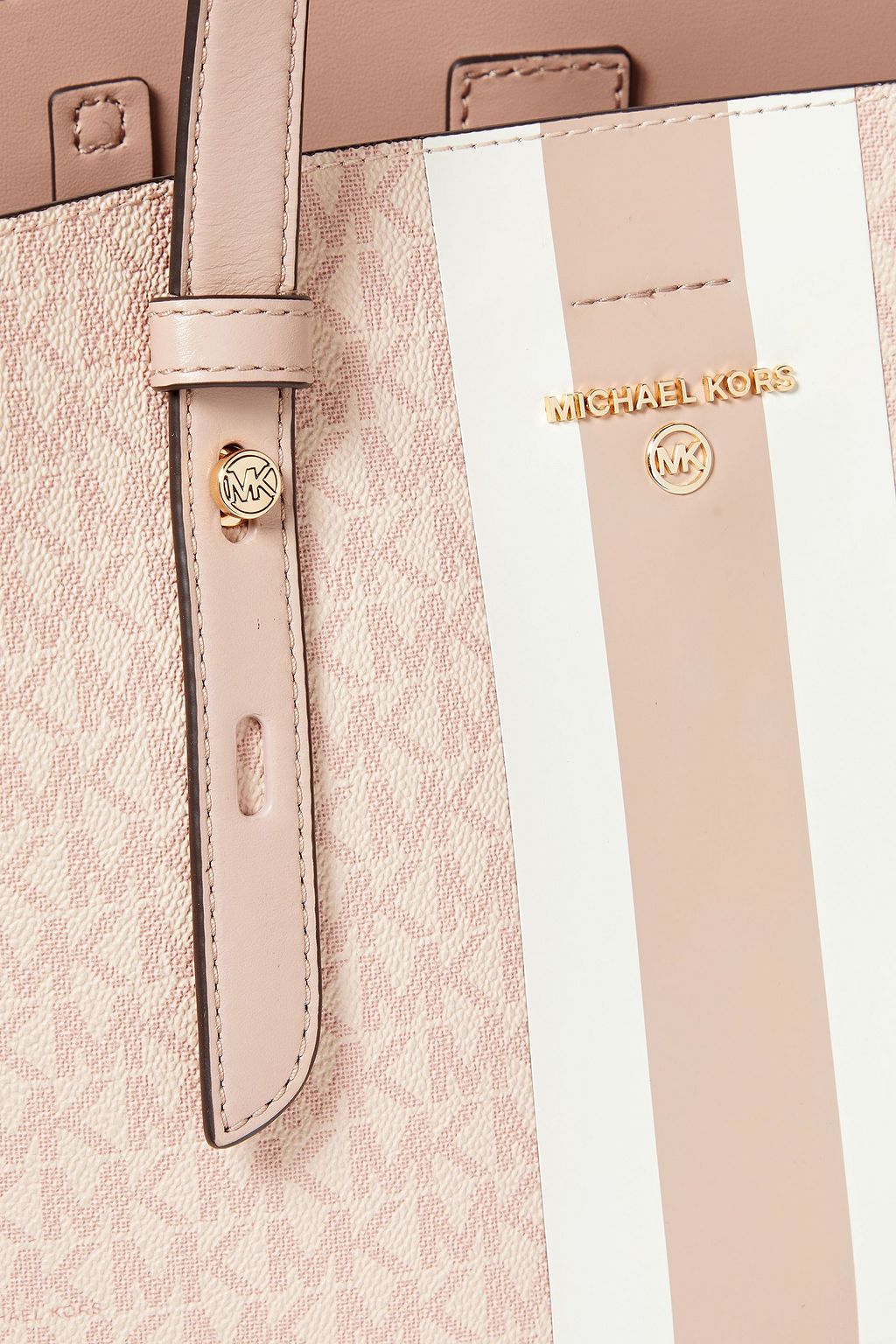 MICHAEL MICHAEL KORS ロゴプリントフェイクレザー トートバッグ