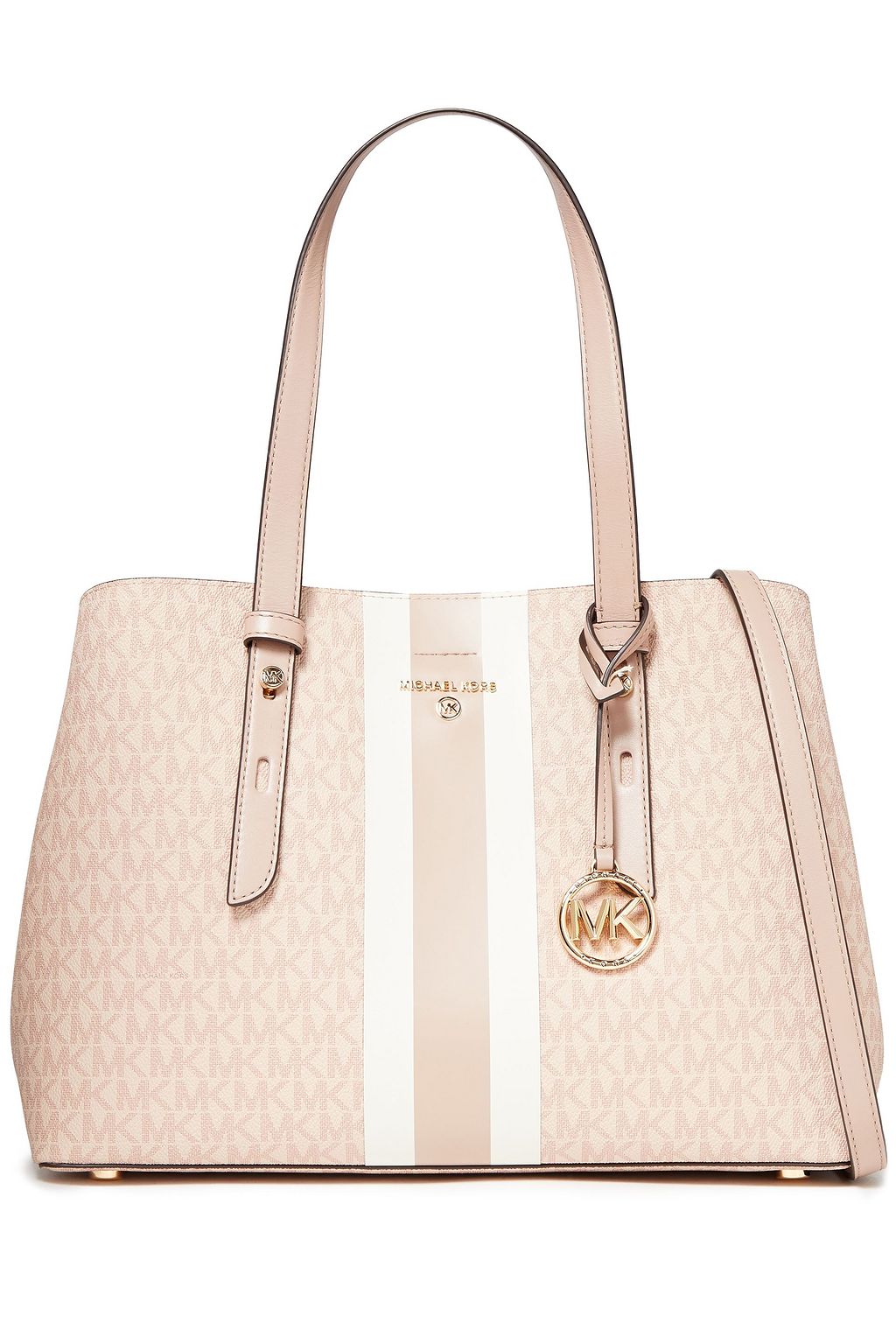 MICHAEL MICHAEL KORS ロゴプリントフェイクレザー トートバッグ