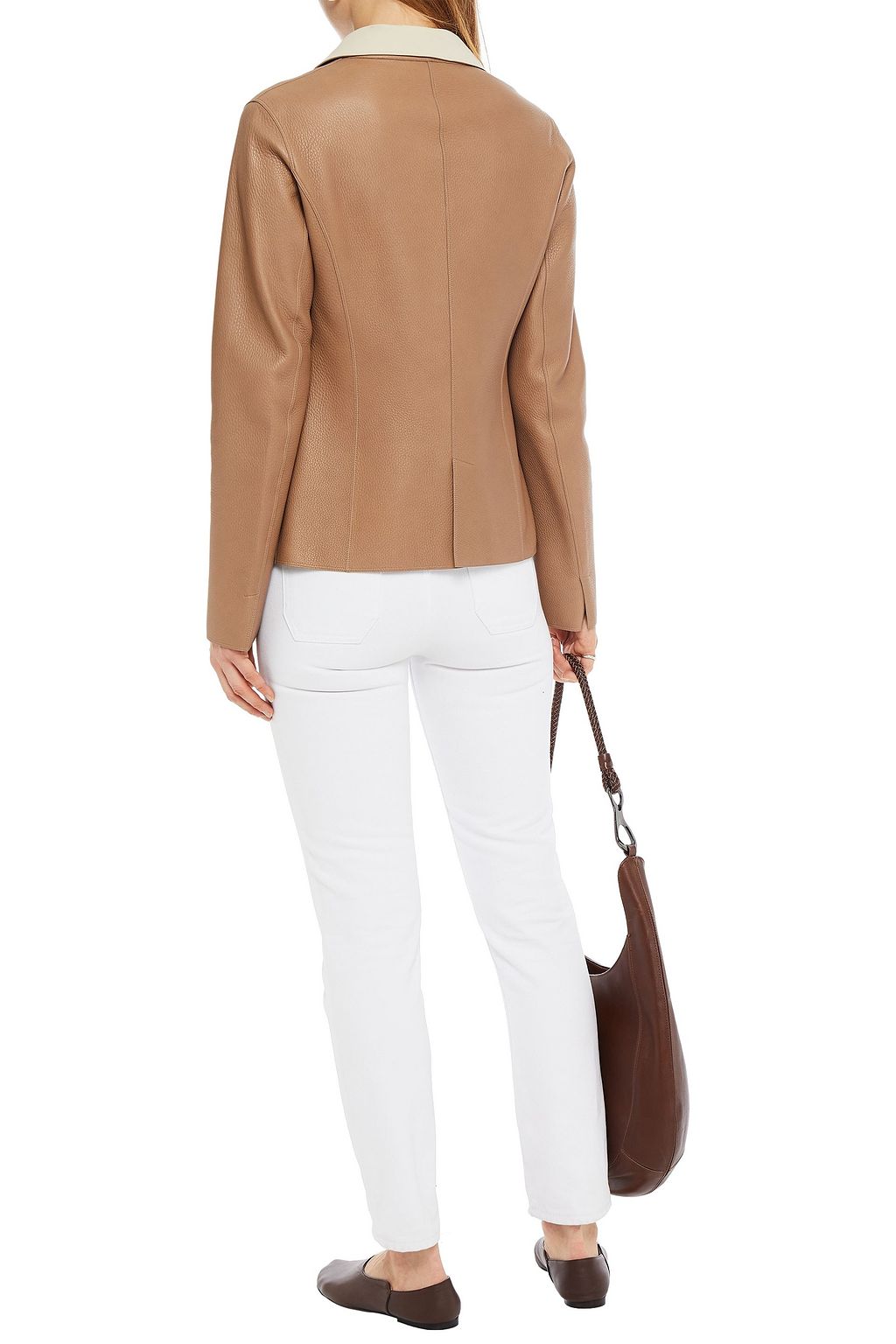 LORO PIANA Blazer aus Narbenleder