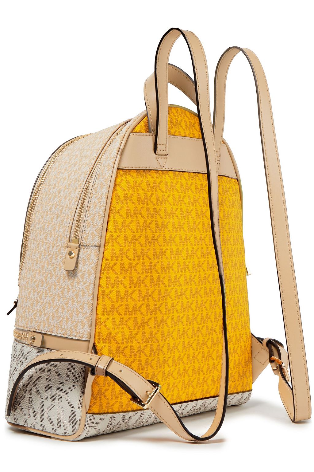 MICHAEL MICHAEL KORS Rhea logoprint faux leather backpack Sale up to 70 off THE