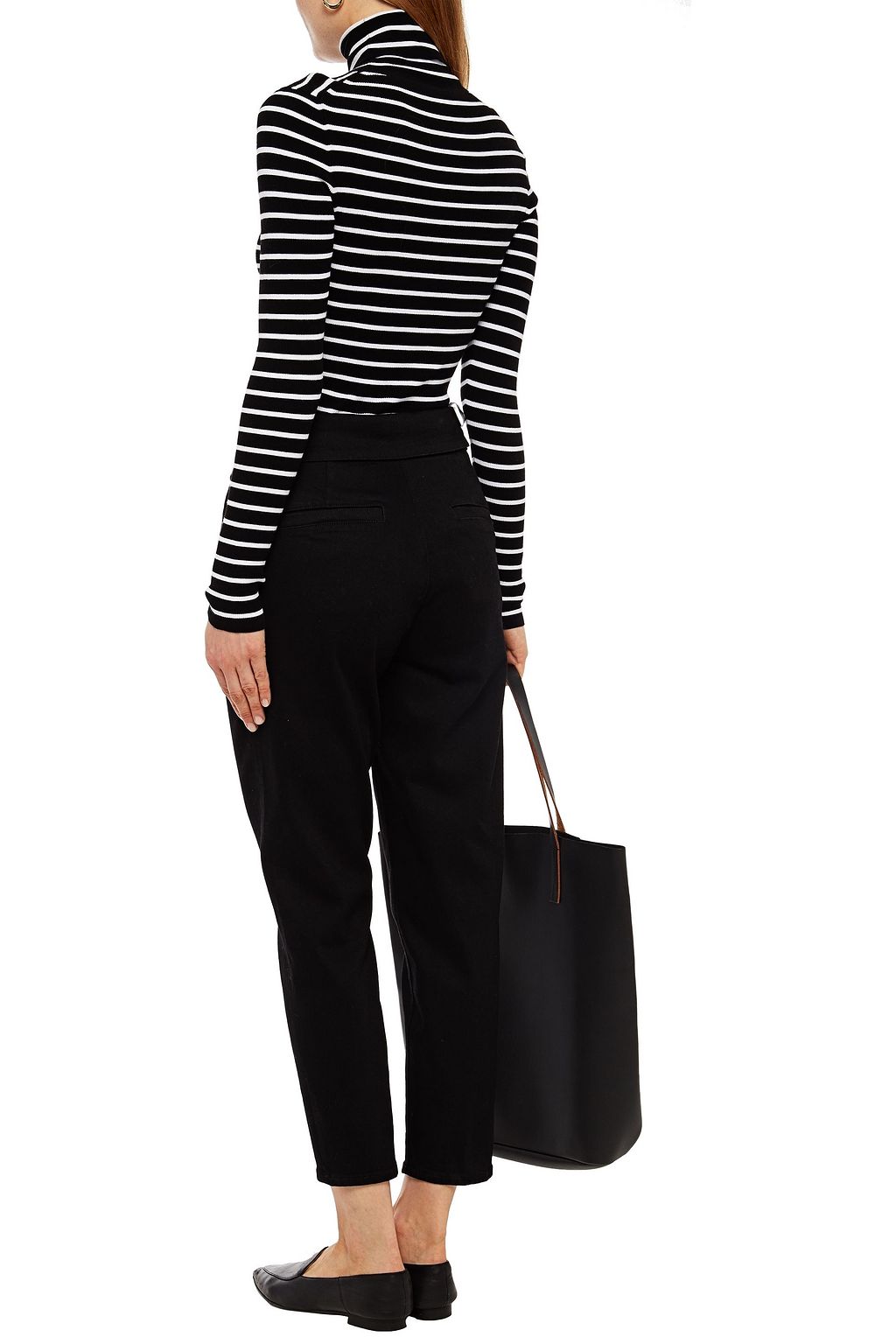 J BRAND High-rise tapered jeans