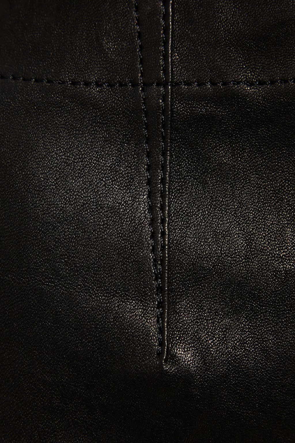 J BRAND Leather pencil skirt