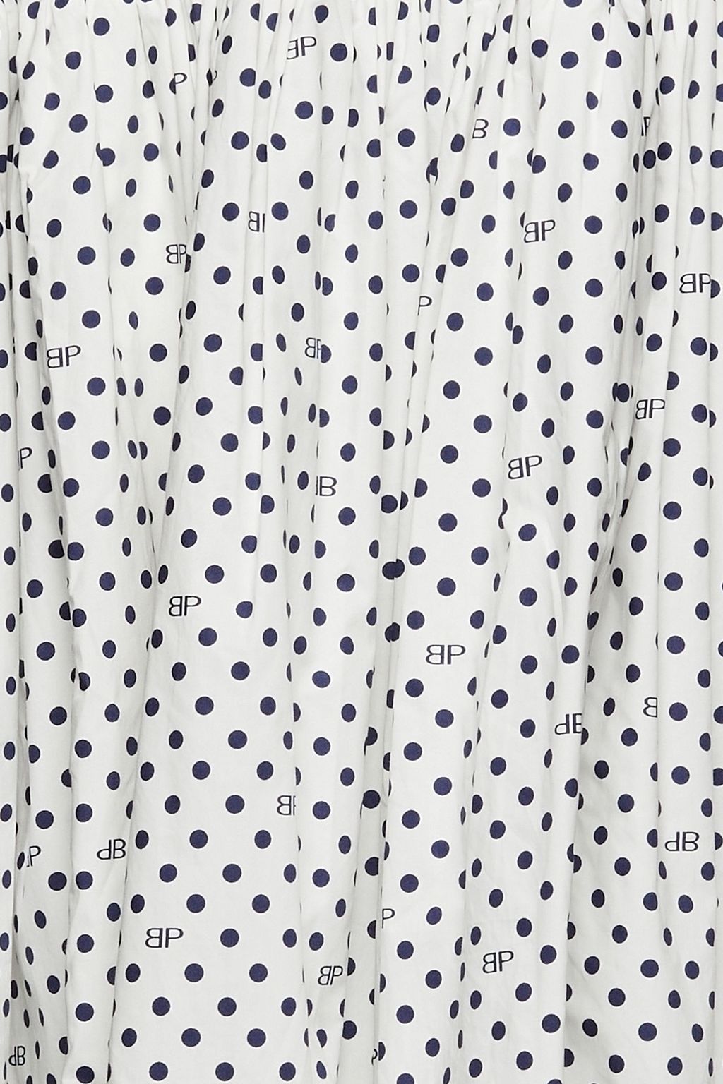 BAUM UND PFERDGARTEN Ariola gathered polka-dot cotton-poplin dress