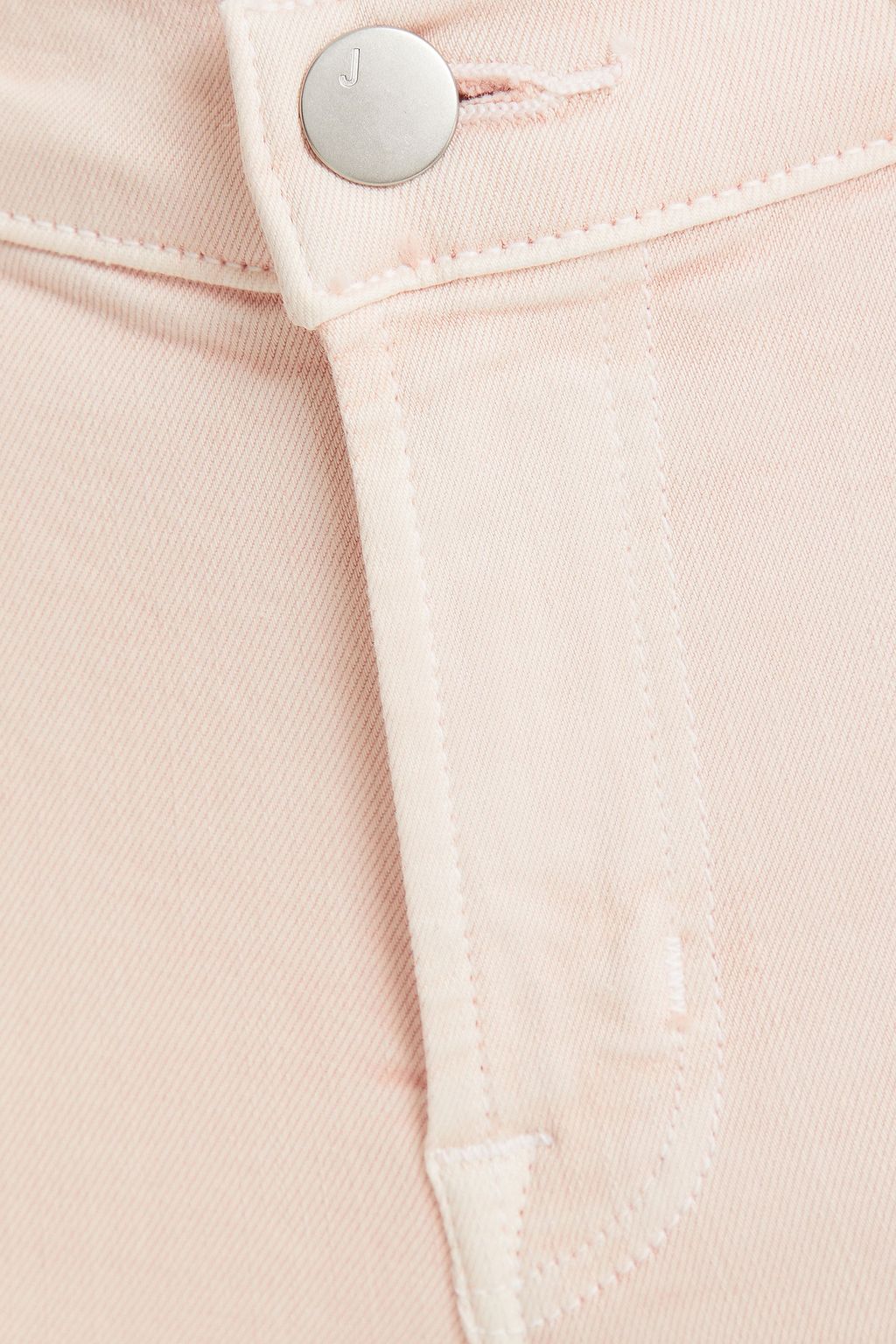 J BRAND Rail cropped mid-rise skinny jeans