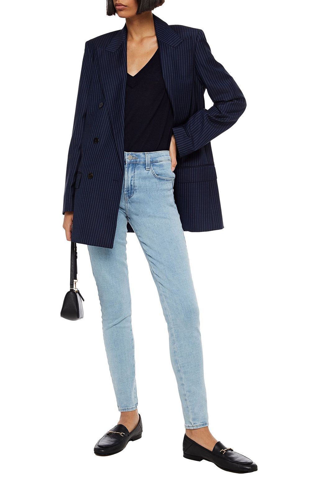 J BRAND Mid-rise skinny jeans