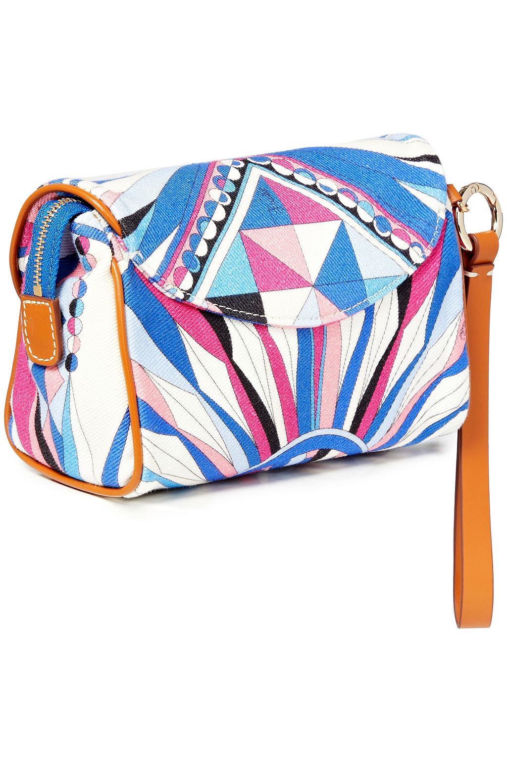 PUCCI Printed cotton-twill cosmetics case
