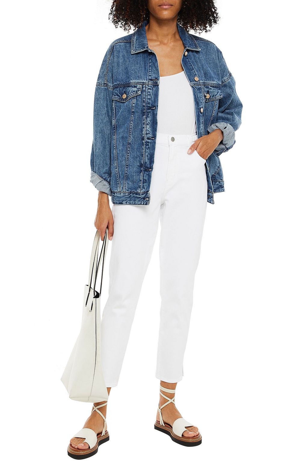 J BRAND High-rise slim-leg jeans
