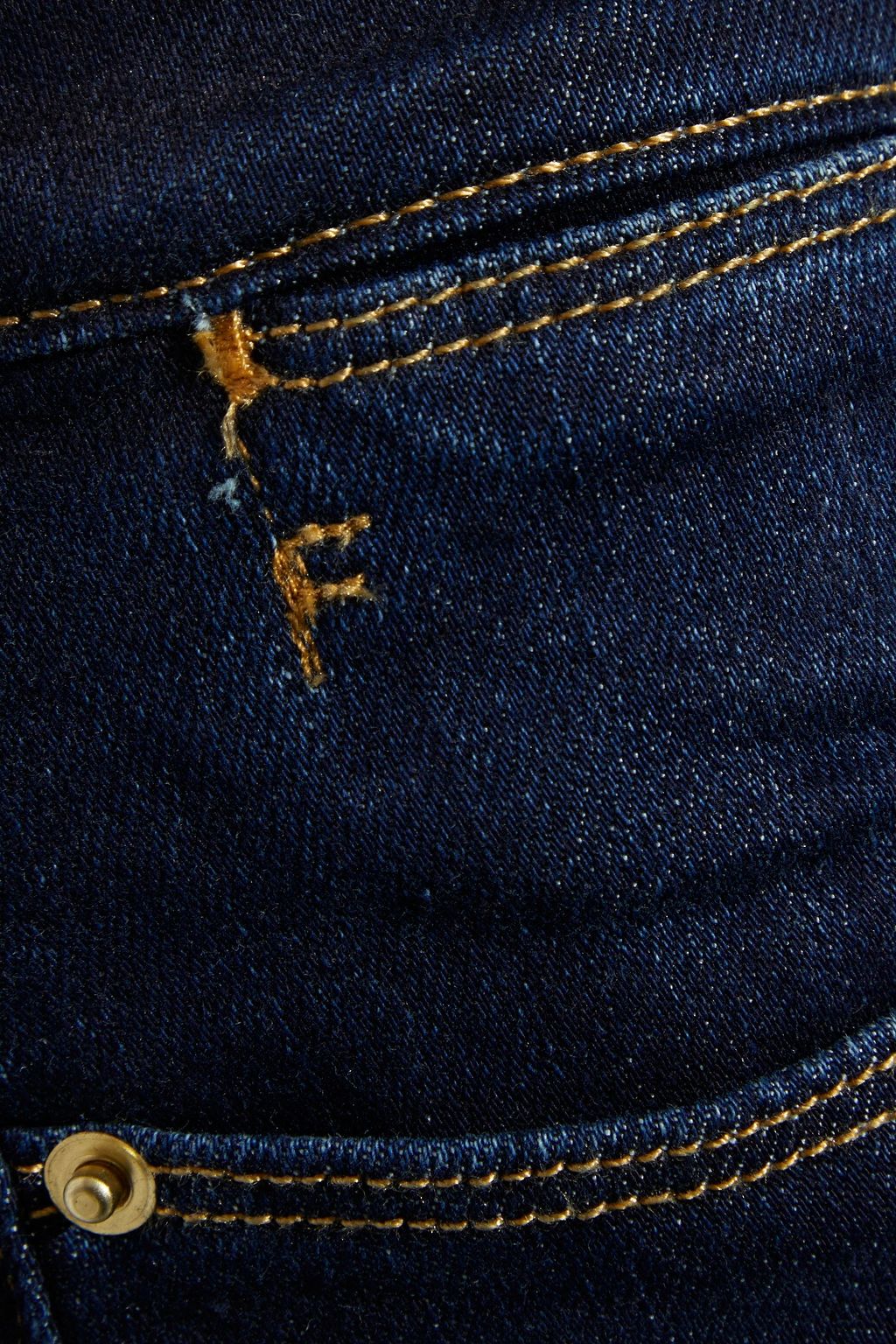 FRAME Le High Straight cropped high-rise straight-leg jeans