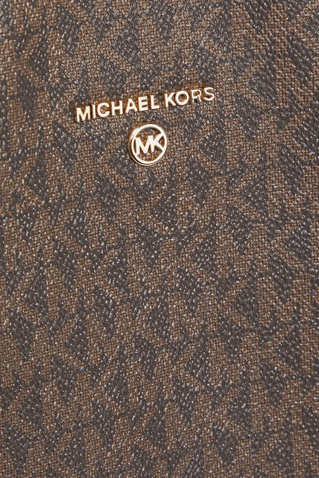 MICHAEL MICHAEL KORS Logo-print faux leather tote