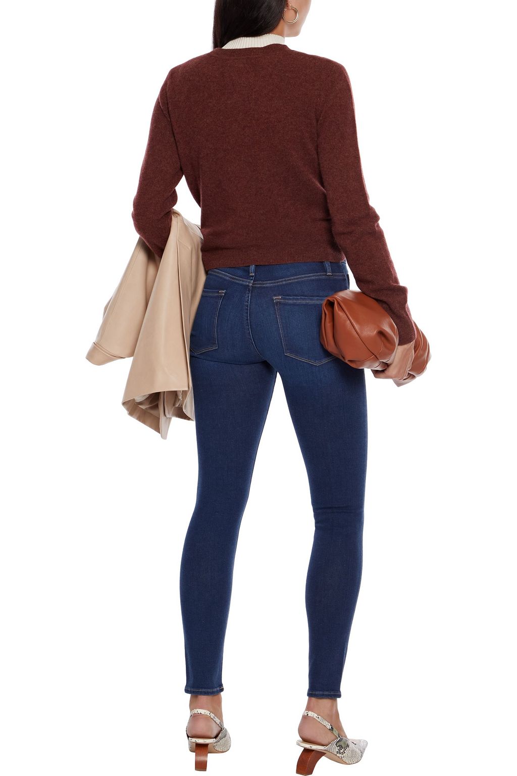 FRAME Le Skinny de Jeanne low-rise skinny jeans