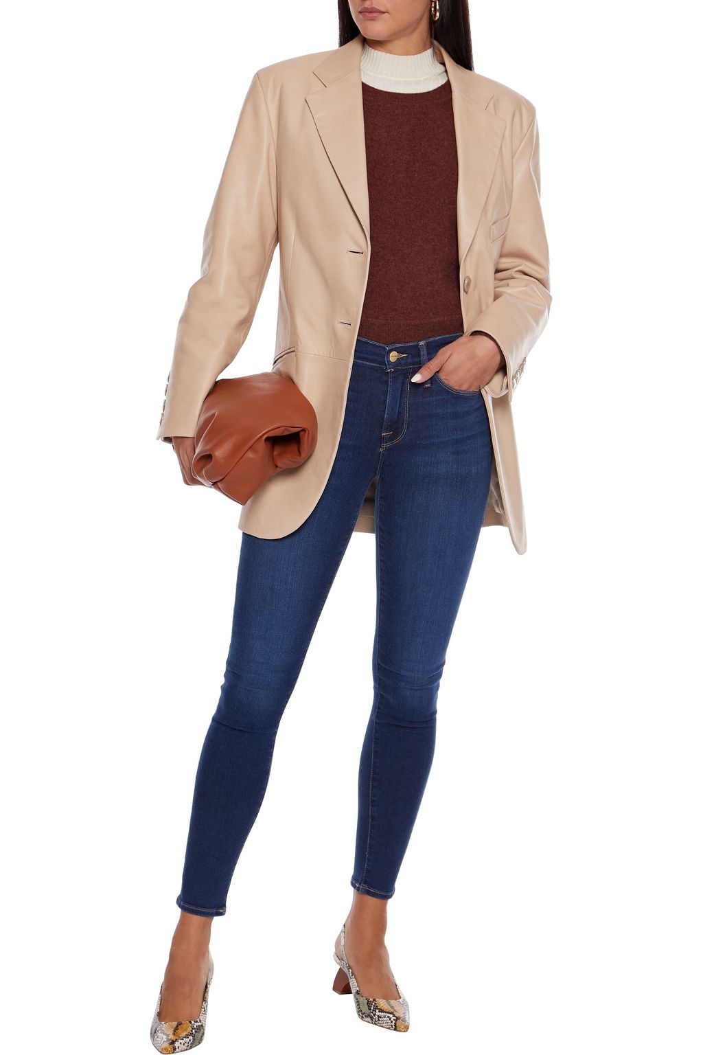 FRAME Le Skinny de Jeanne low-rise skinny jeans
