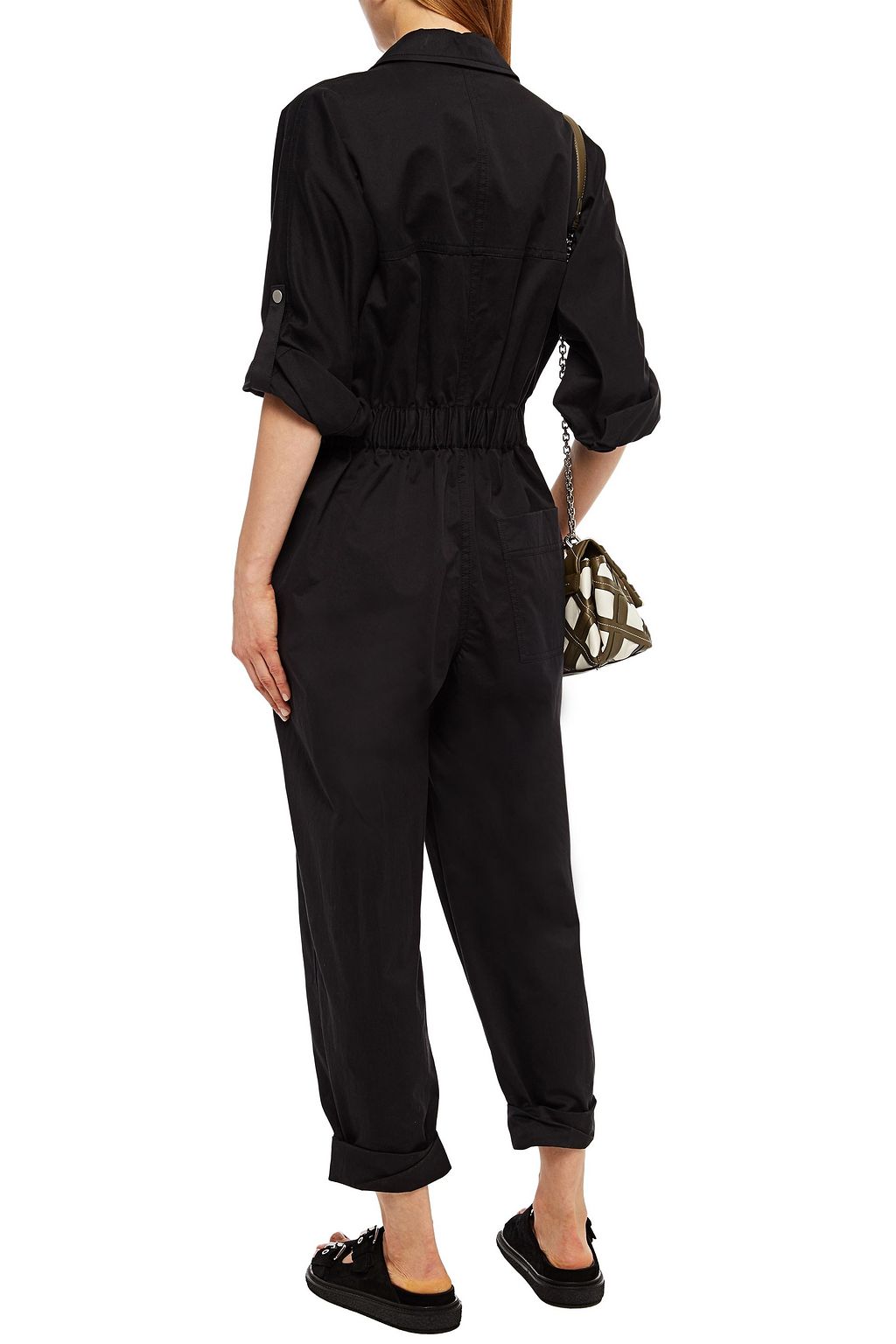 3.1 PHILLIP LIM Belted cotton-blend jumpsuit