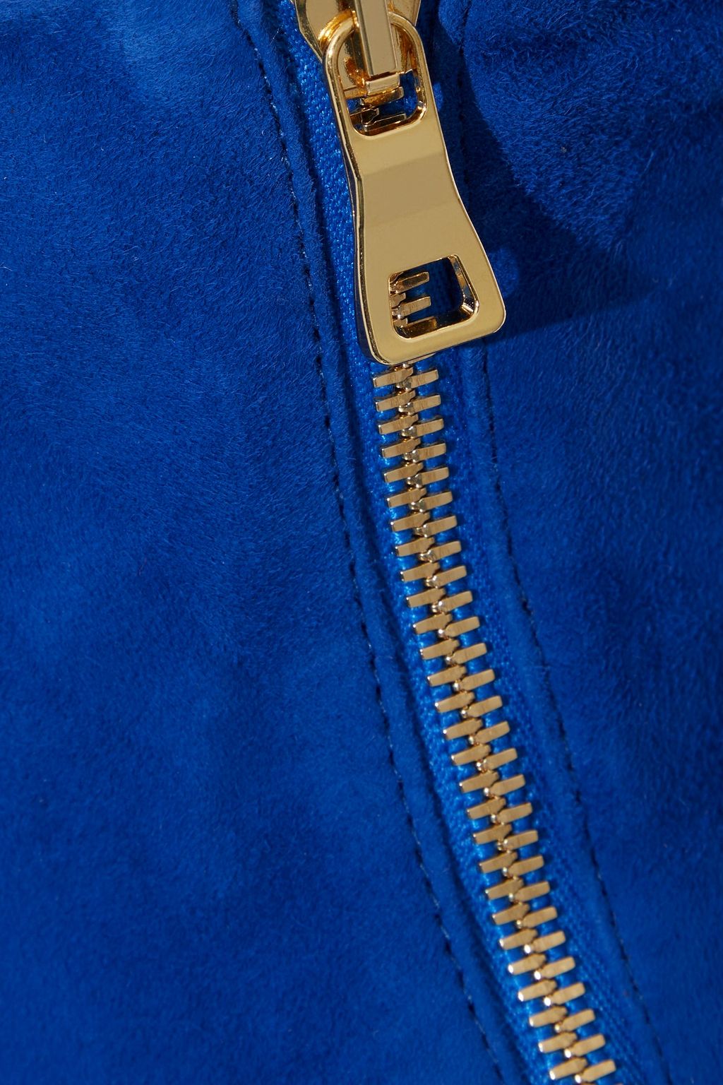 BALMAIN Stretch-suede skinny pants