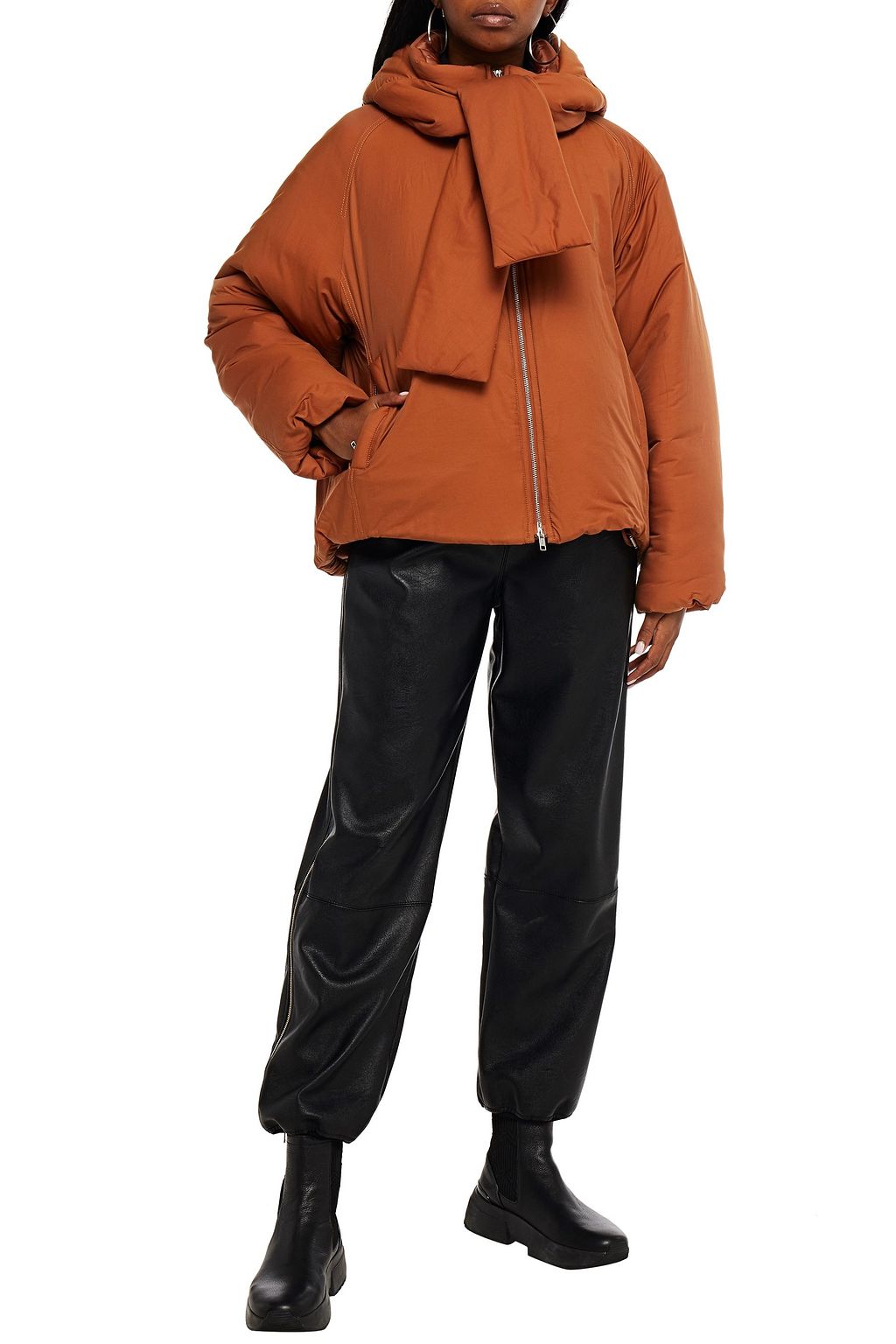 3.1 PHILLIP LIM Oversized shell hooded jacket