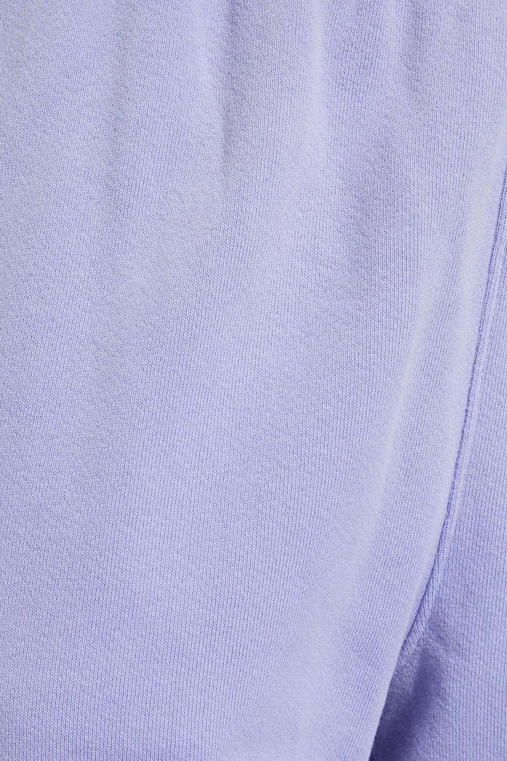 RE/DONE BY HANES French cotton-terry track pants