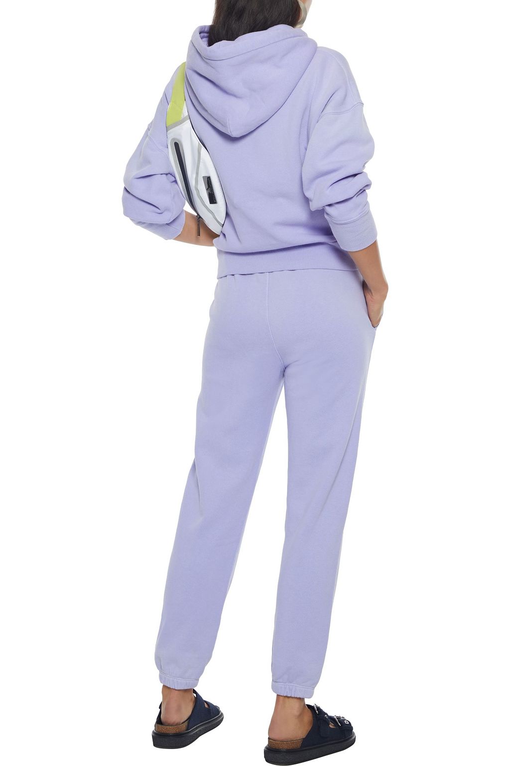 RE/DONE BY HANES French cotton-terry track pants