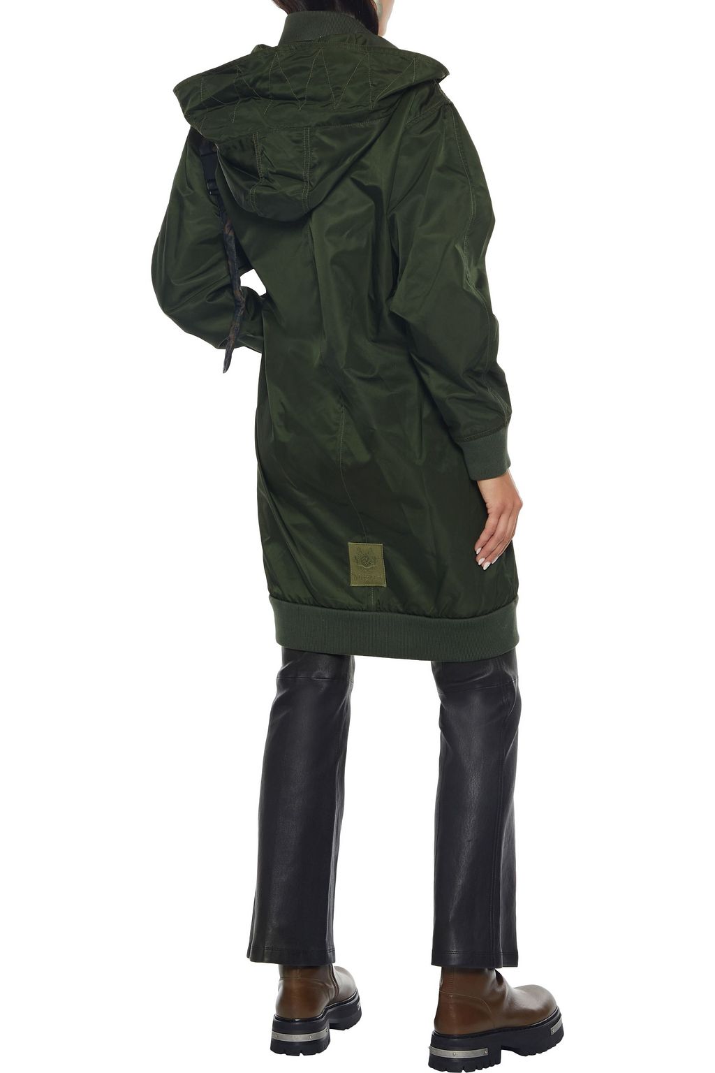 MR & MRS ITALY Shell hooded parka