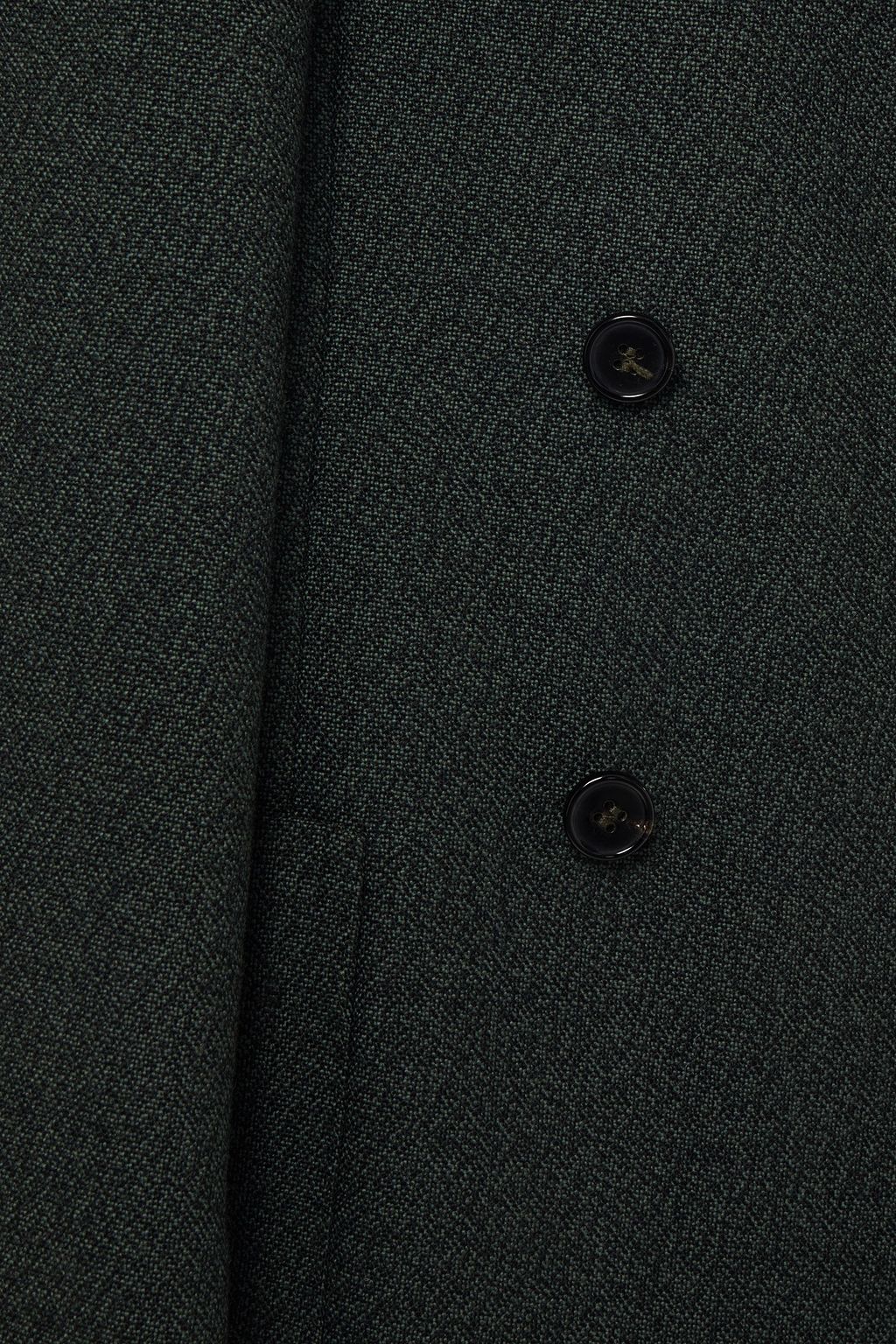MAISON MARGIELA Doppelreihiger Blazer aus melierter Wolle