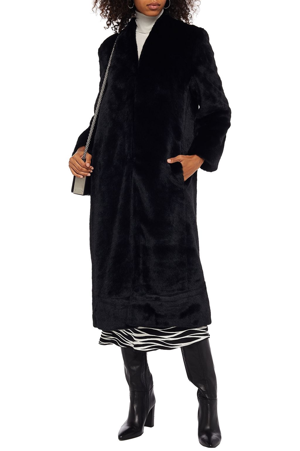 MICHELLE MASON Faux fur coat