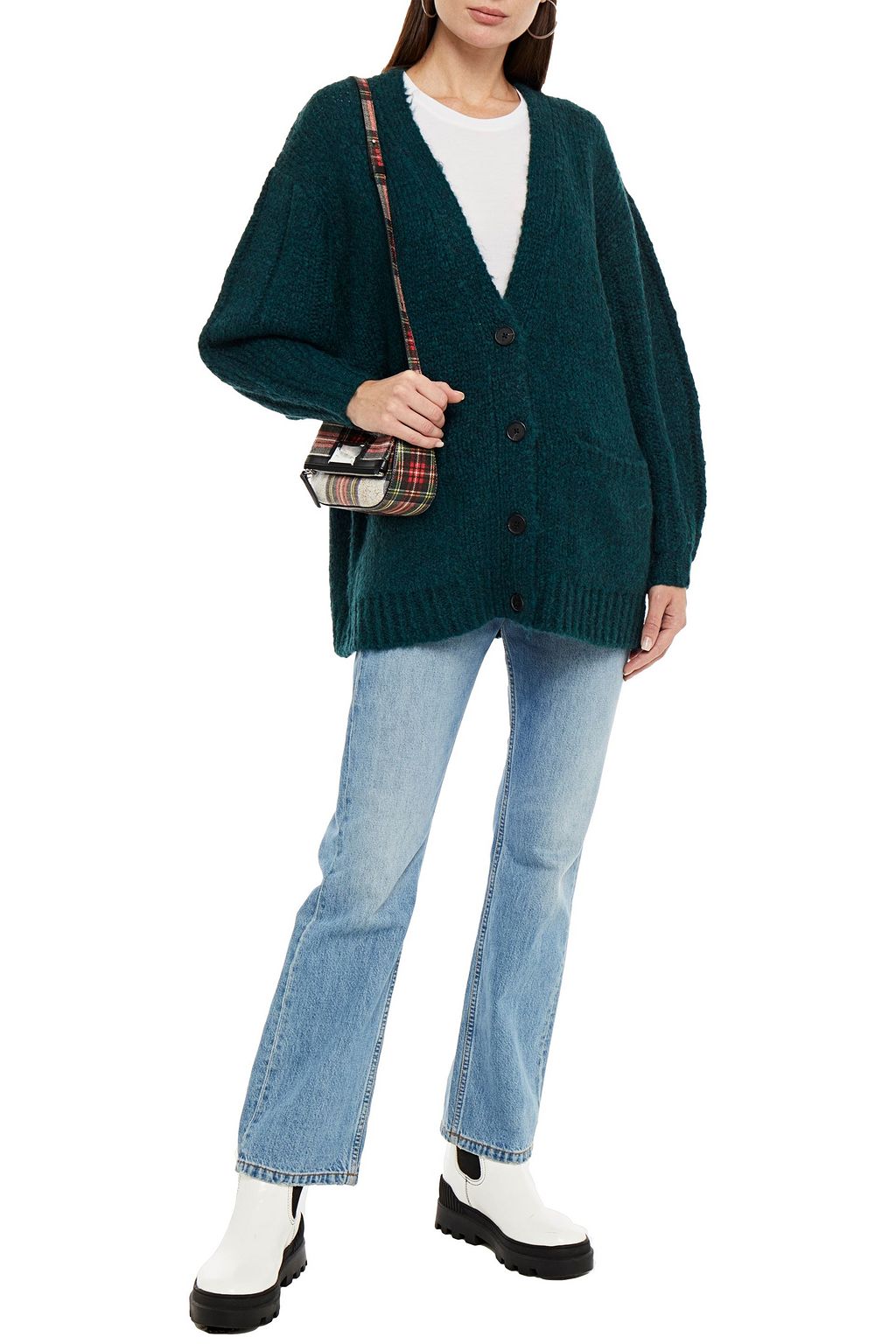 3.1 PHILLIP LIM Oversized knitted cardigan