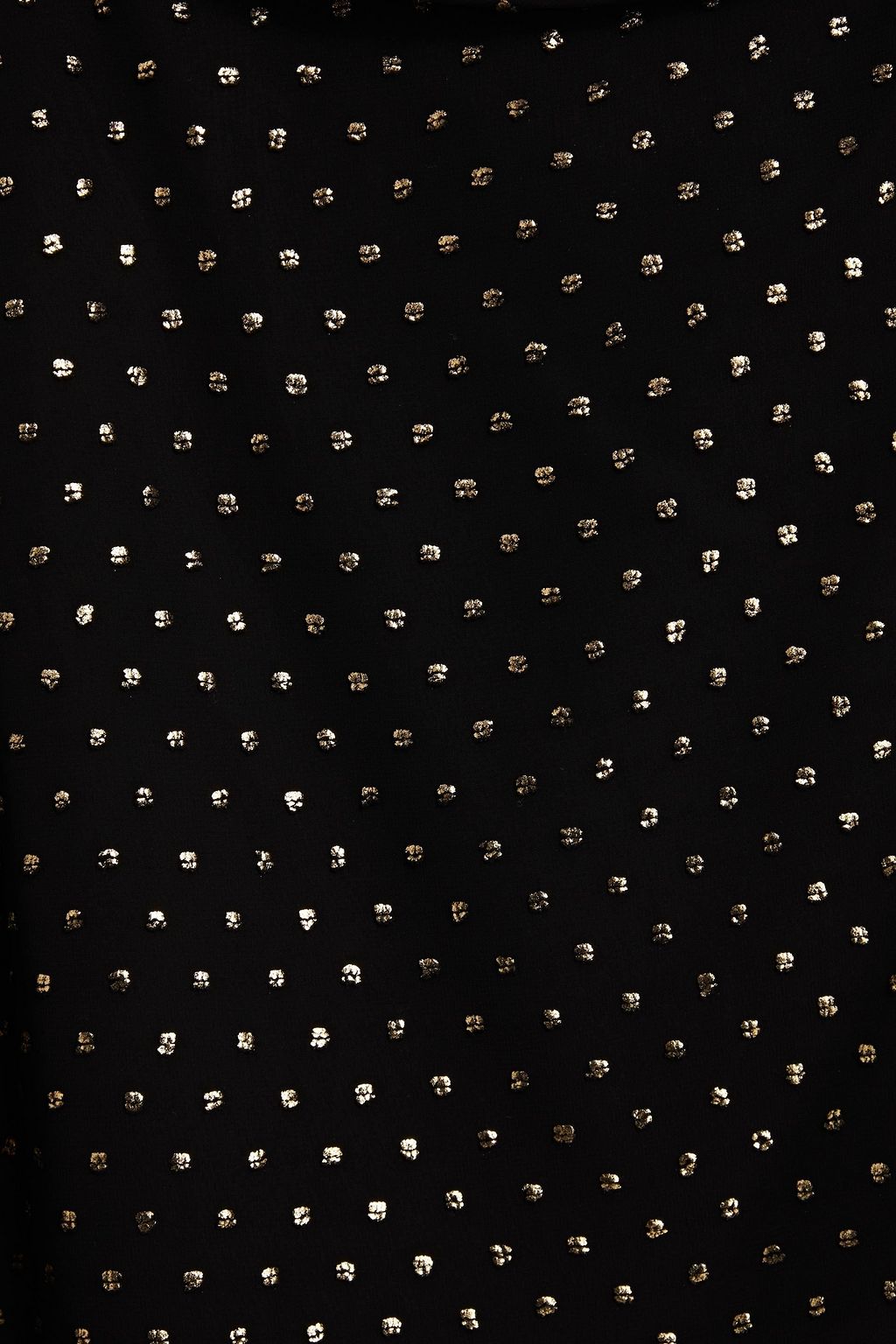 MICHELLE MASON Off-the-shoulder draped polka-dot silk-voile top
