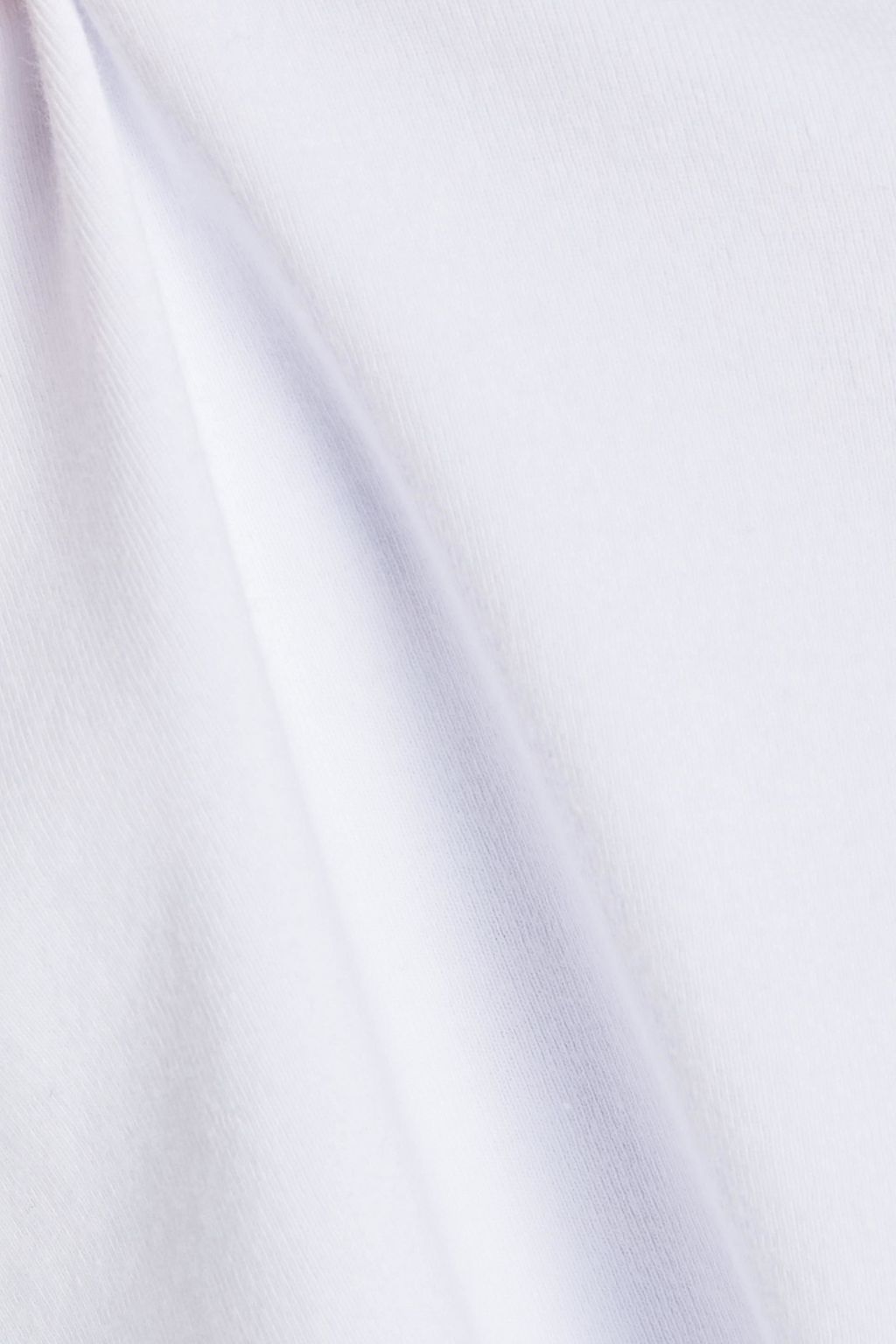 STATESIDE Stretch-cotton jersey turtleneck top