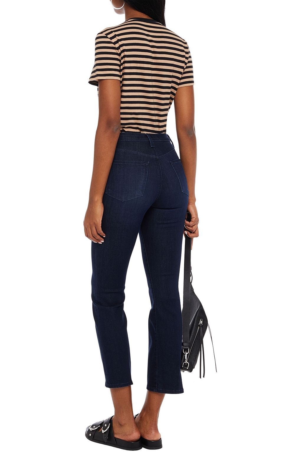 J BRAND High-rise kick-flare jeans