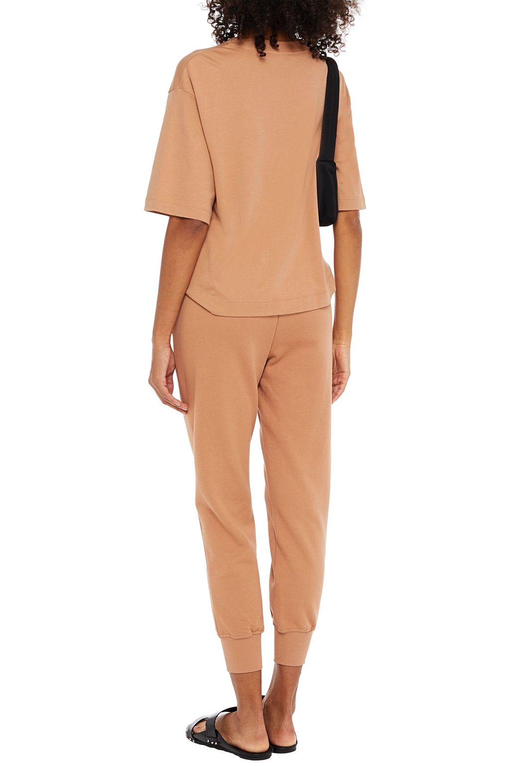 CAMI NYC Lynley French cotton-terry track pants