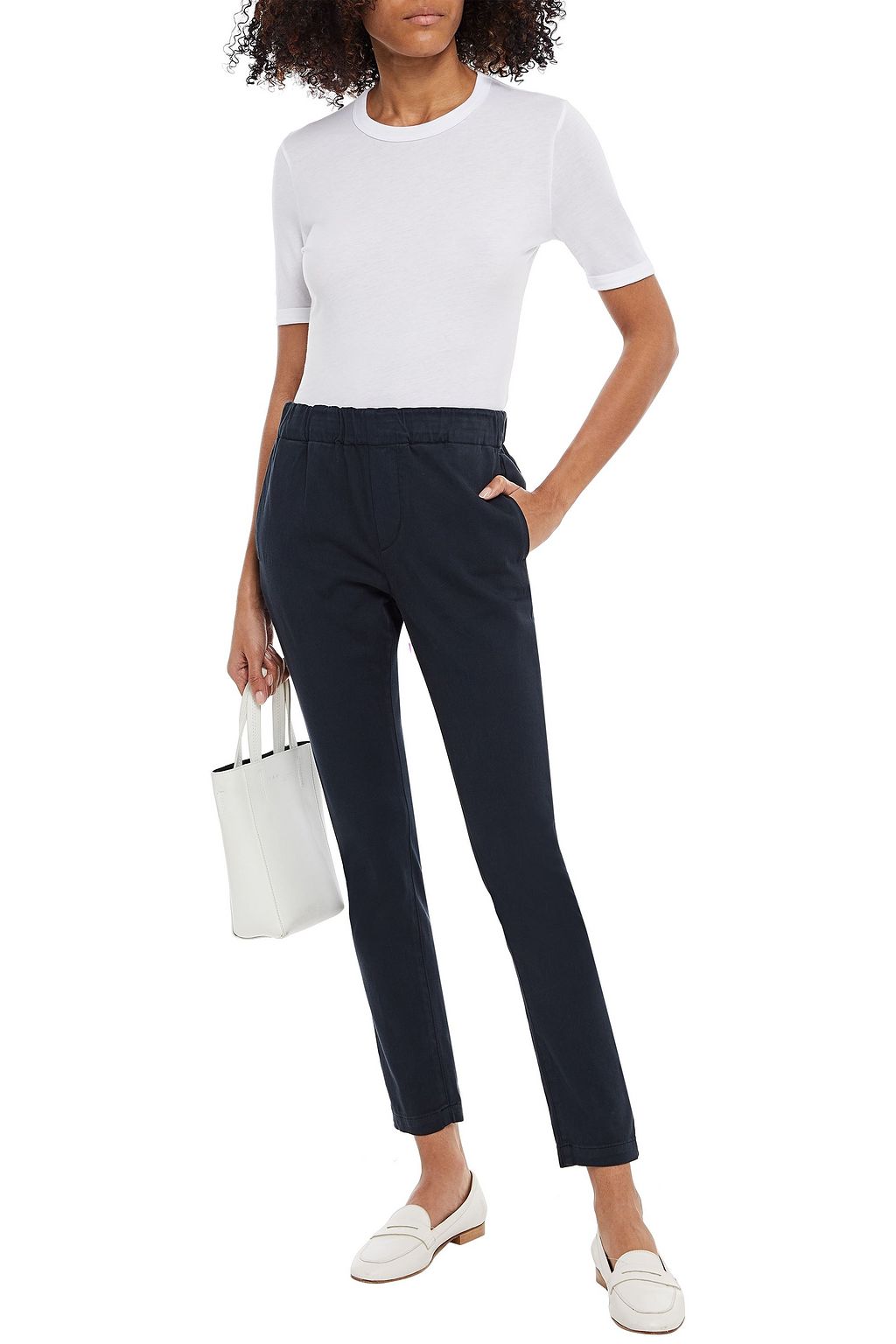 J BRAND Cotton and modal-blend jersey T-shirt