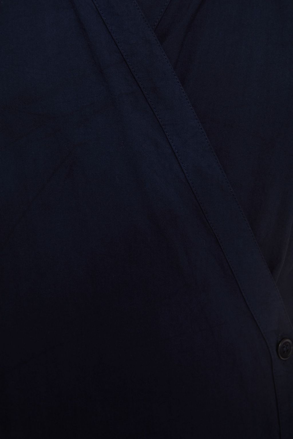 STATESIDE Cotton-poplin mini shirt dress