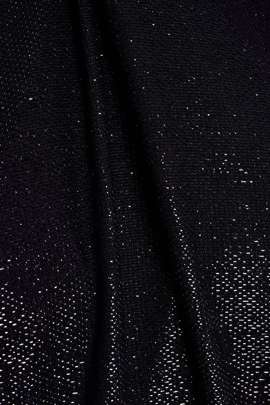 MICHELLE MASON Embellished metallic jersey mini dress