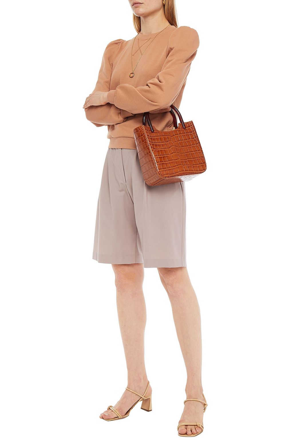 CAMI NYC Roberta French cotton-terry sweatshirt