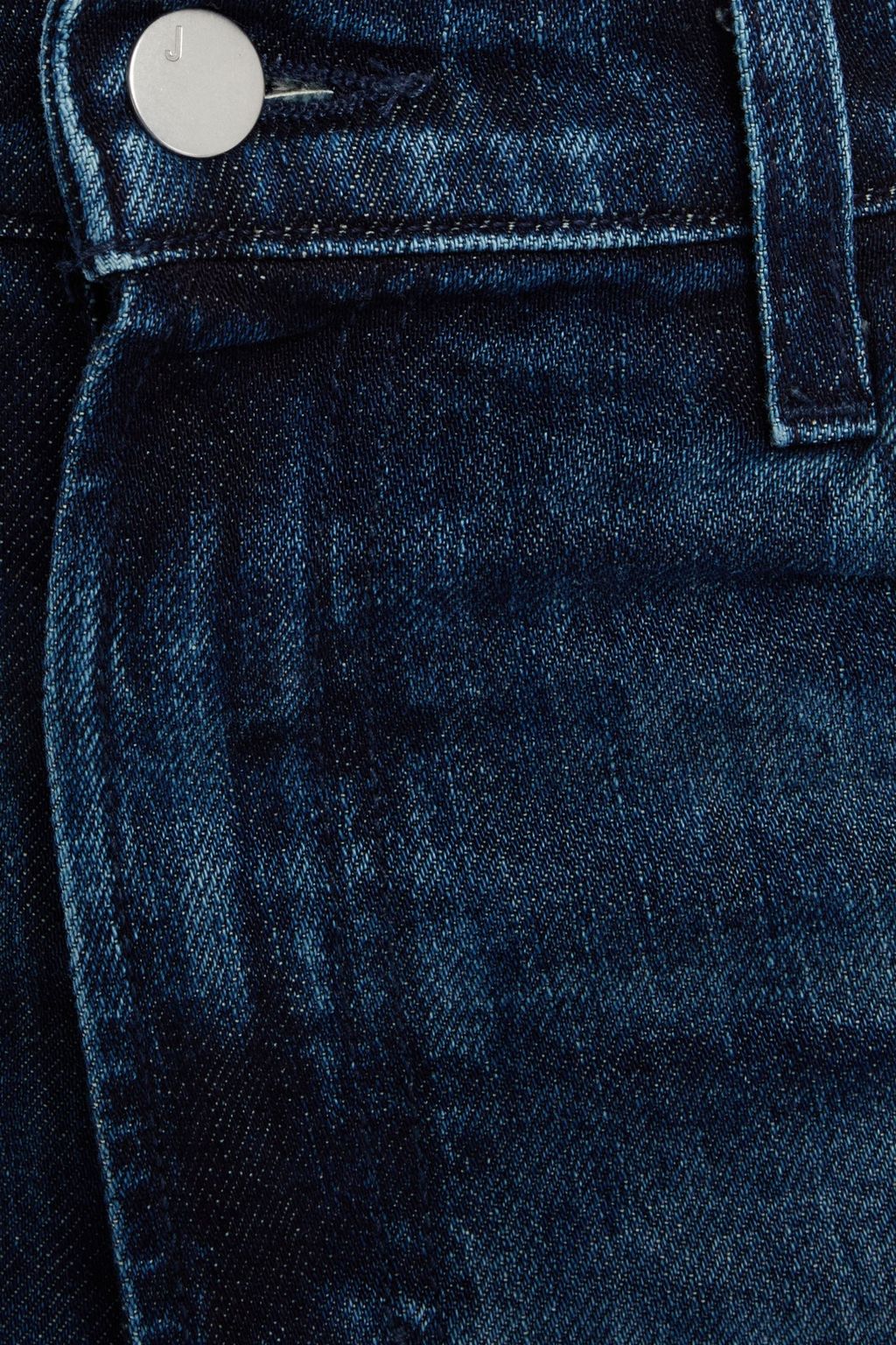 J BRAND Faded high-rise skinny jeans