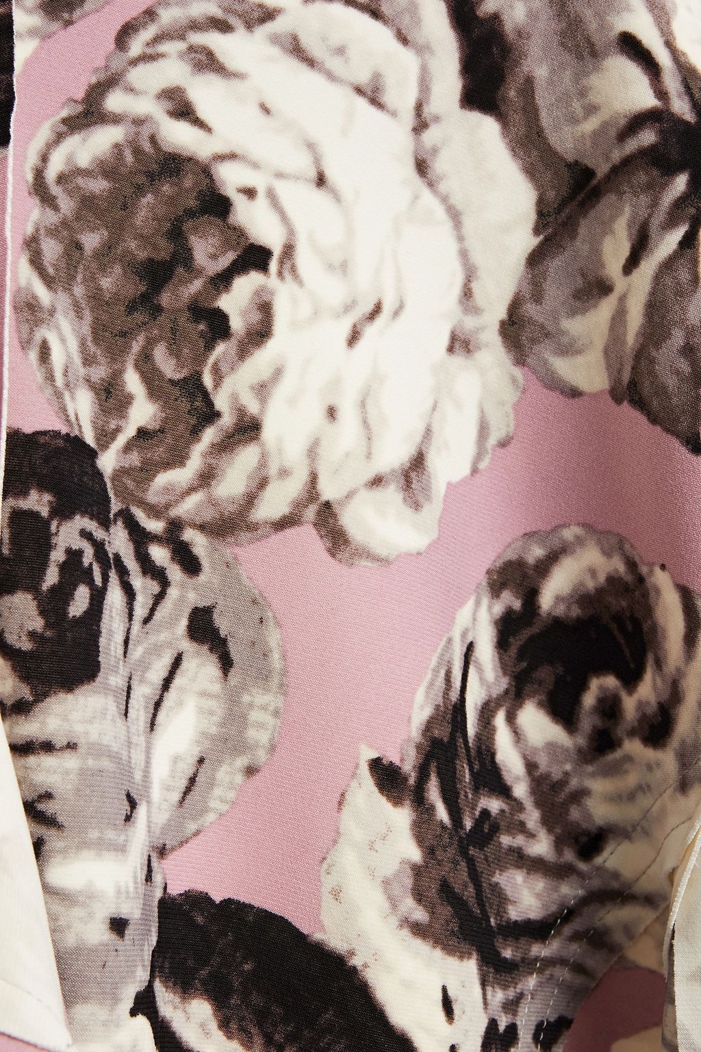 NORMA KAMALI Floral-print scuba blazer