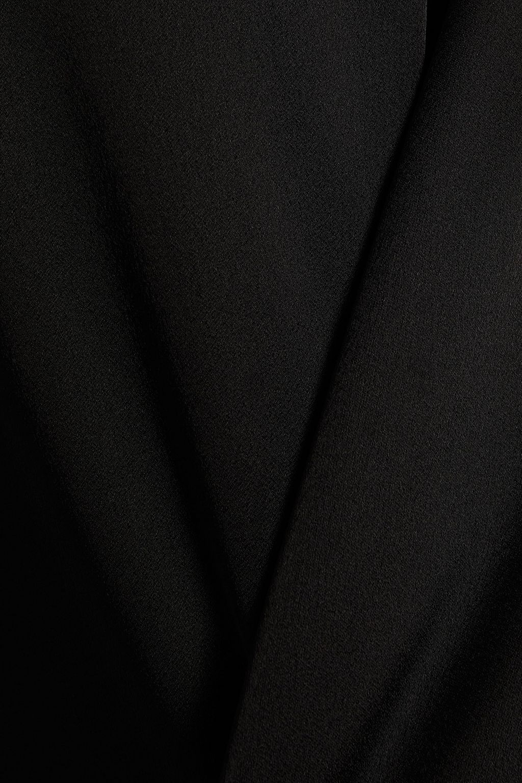 MAISON MARGIELA Satin-crepe top