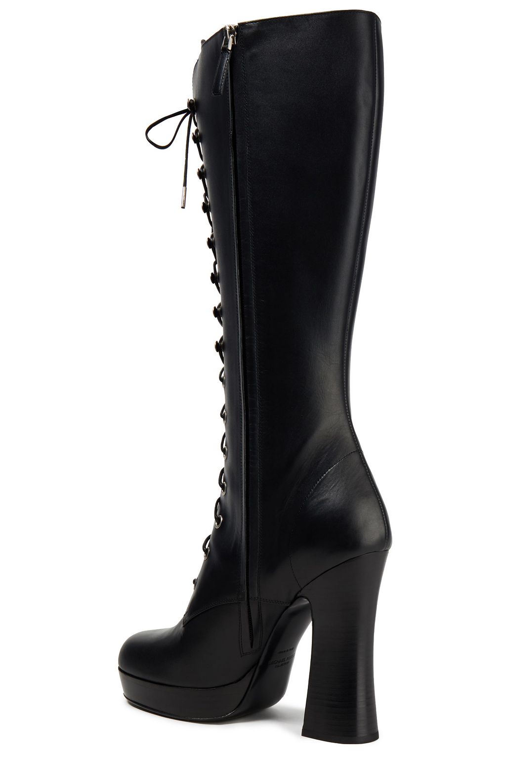 MICHAEL KORS COLLECTION Leather platform knee boots