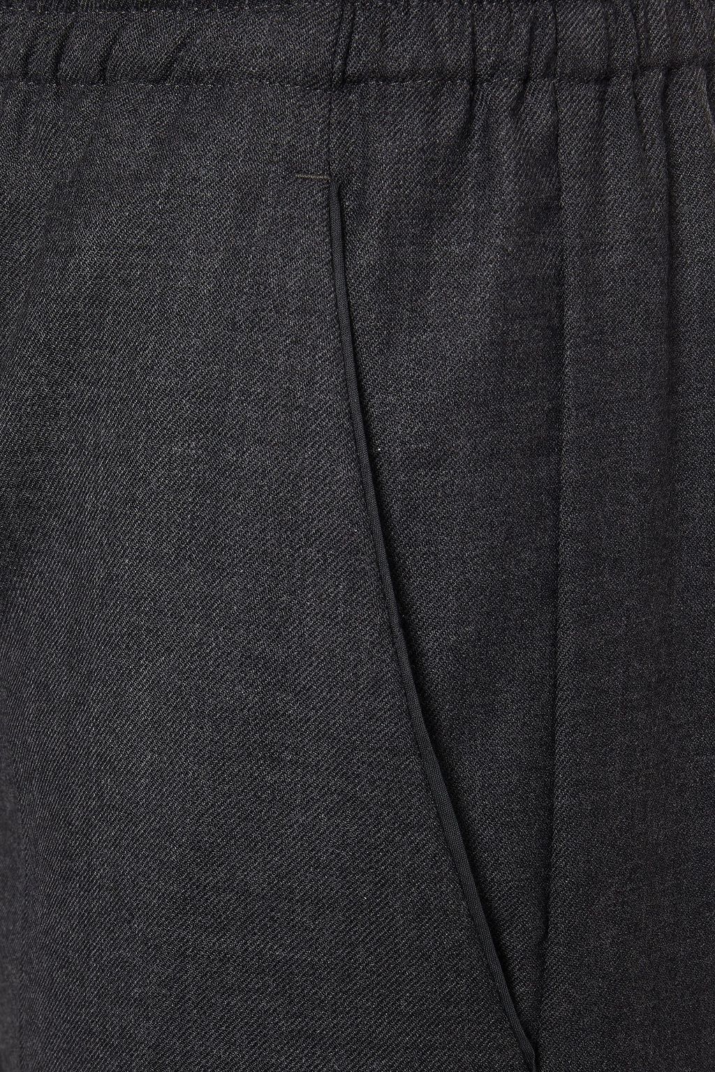 MAISON MARGIELA Wool-blend twill straight-leg pants