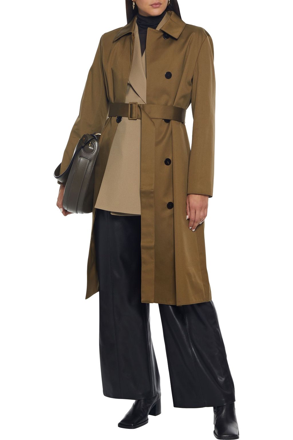 theory belted coat