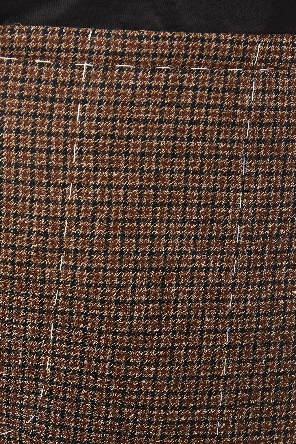 MAISON MARGIELA Houndstooth wool straight-leg pants